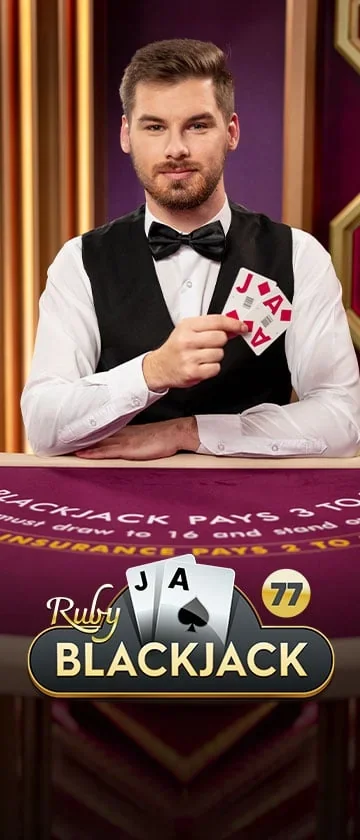 Blackjack 77 - Ruby — machine à sous | Winaura Casino